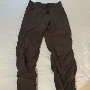 Joggers tag still on